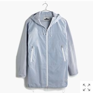 Madewell Penfield Inuvik Parka Jacket Seersucker